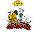 ARTOOL FH SK 16 SP Return of Skullmaster Frontal II Freihand Airbrush Schablone von Craig Fraser