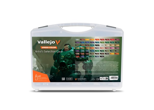 [572184] Xpress Color Artist’s Selection Sortimentskoffer 60 x 18 ml